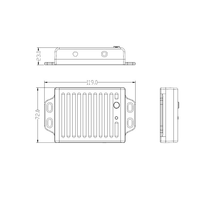 0-774-80 Wireless Li-Ion Magnetic Reversing Camera with RX Box